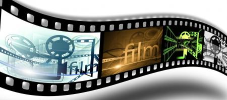 projector, film